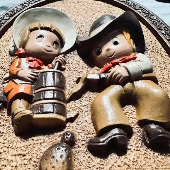 Vintage Wall Decor-1980's western cottage cabin home-accessories - Picture 3 of 8